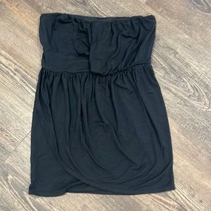 Arden B black strapless top